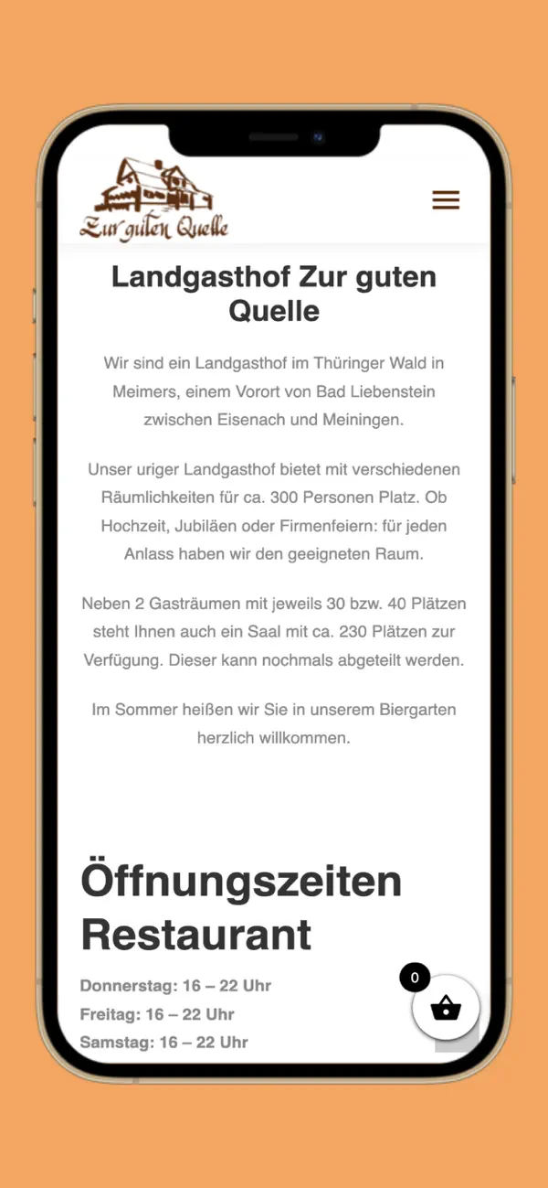 Screenshot #1 pour Landgasthof Meimers