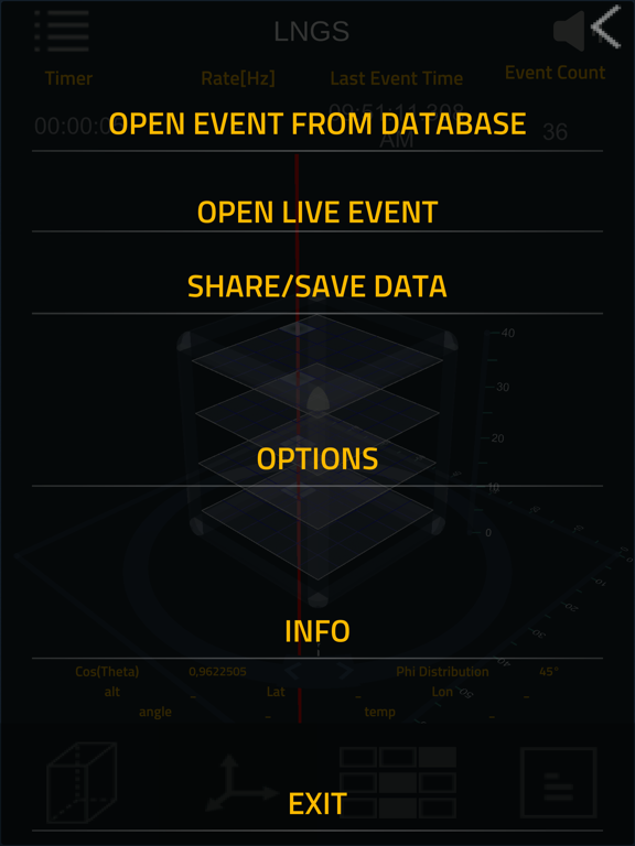 Screenshot #5 pour Cosmic Rays Live