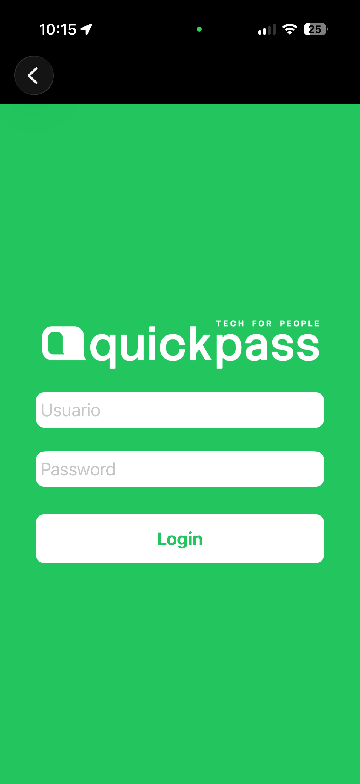 Quickpass Mobile screenshot 2
