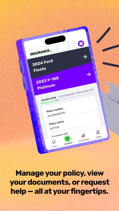Novo Insurance Screenshot