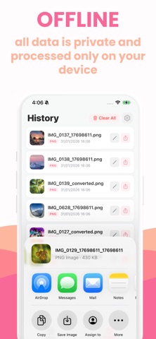 Image Converter: PNG HEIC JPG screenshot