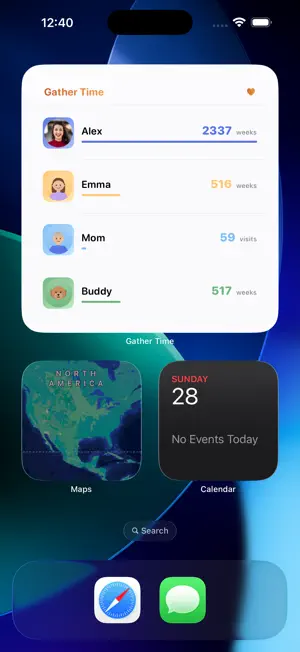 GatherTime screenshot 1