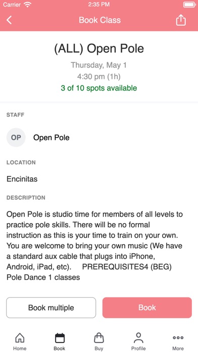 The Dollhouse Fitness iPhone screenshot 3 - Health & Fitness app
