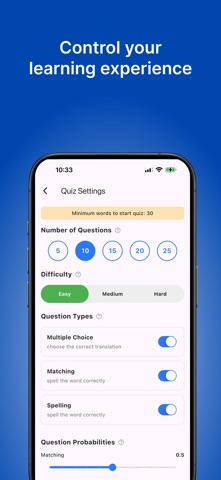 Vocabulary Builder: Vocabia screenshot