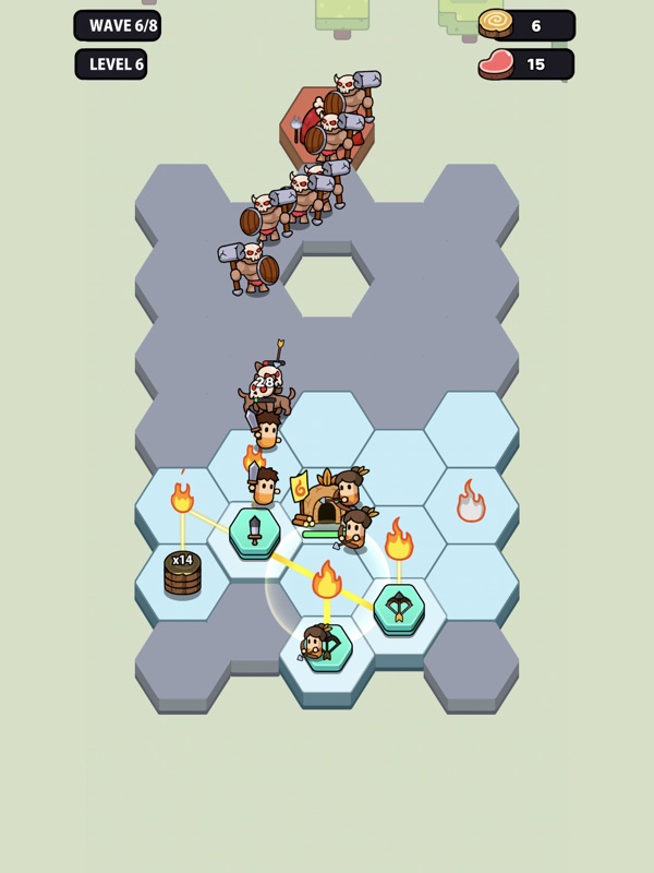 Hex Clash - Merge Battle screenshot 11
