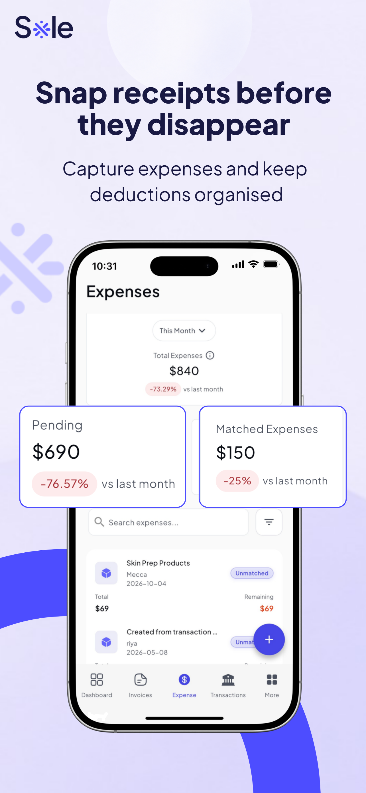 SOLE - Sole Trader Accounting