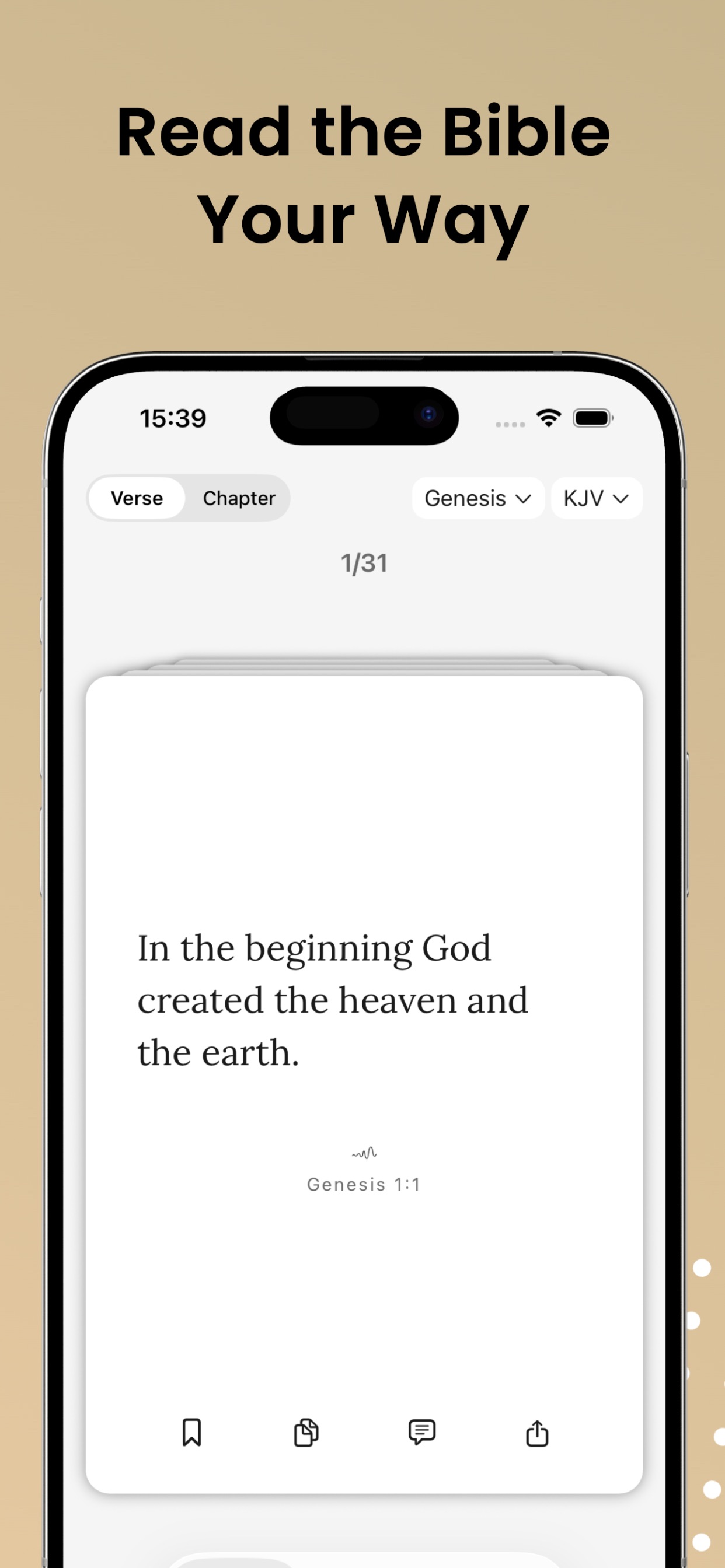 Screenshot 1 of Holy Bible: KJV Readings
