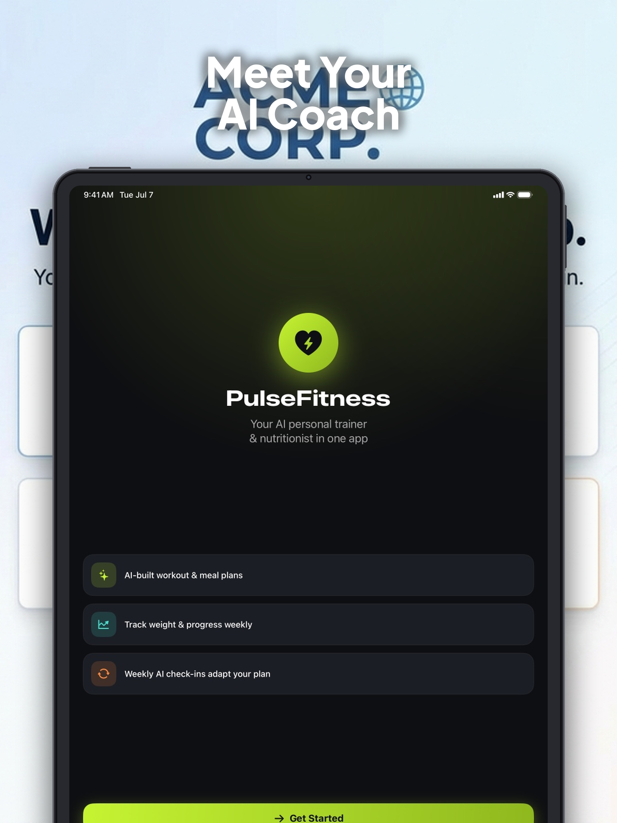 meal and fitness generator screenshot 11