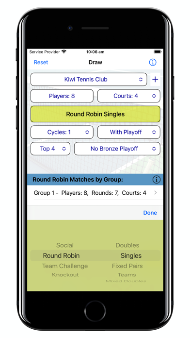 MatchUp Tennis & Pickleball Screenshot