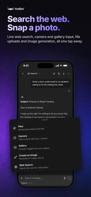HotBot: AI Chat & Assistant screenshot 5