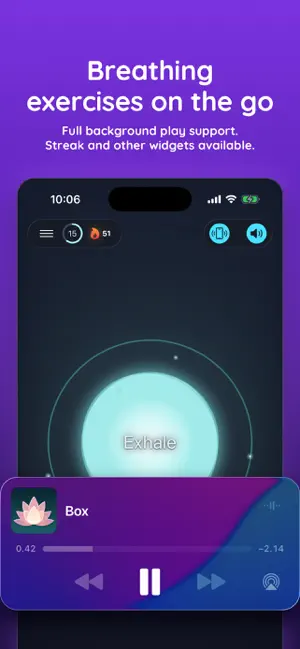 Lotus: Breathing Exercises screenshot 2