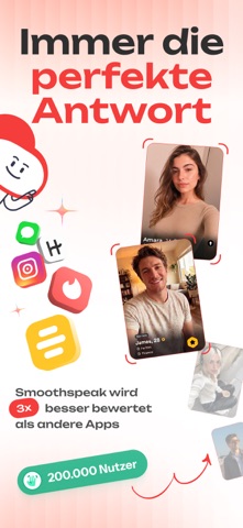 Smoothspeak: AI Dating Coach iPhone screenshot 1