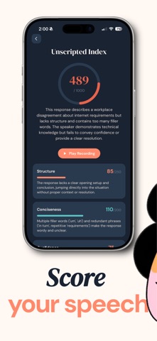 Unscripted: Articulation Coach screenshot