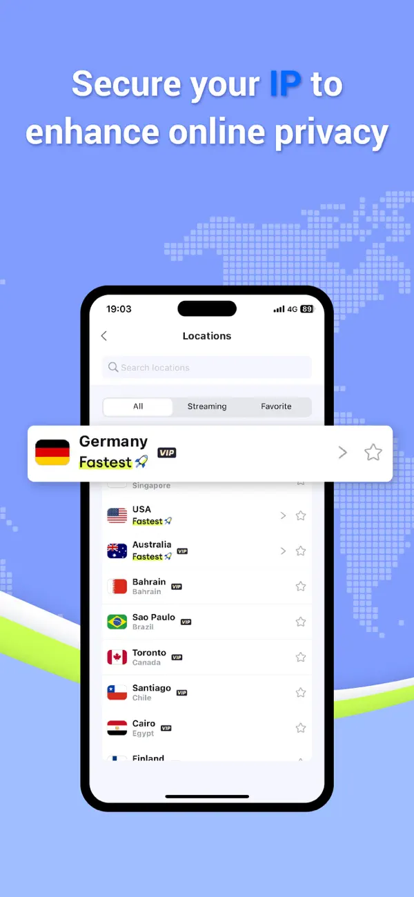 Screenshot #2 pour MrGhost VPN -Fast Secure Proxy