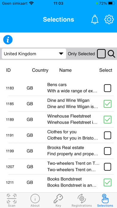 App screenshot
