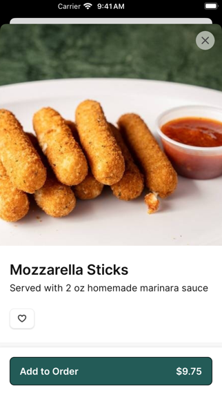 Pizza Nova To Go iPhone screenshot 3 - Food & Drink app