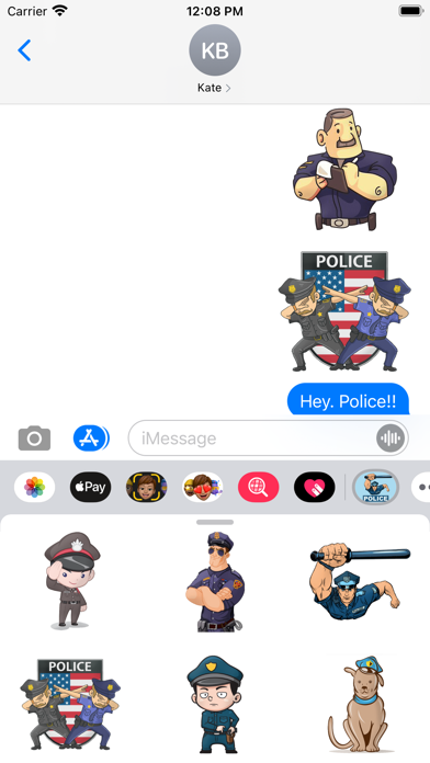 Screenshot #1 pour Officer Police Stickers