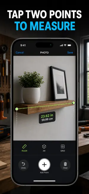 Photo Ruler: Measure & Scale screenshot 3