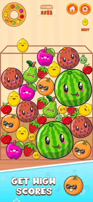 Juicy Fusion: Watermelon Games screenshot 3