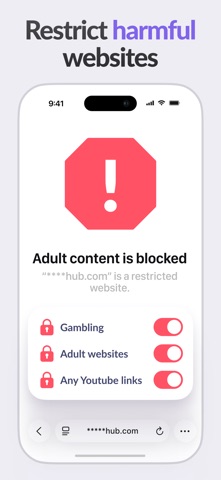 Parental Control Kids360 iPhone screenshot 5