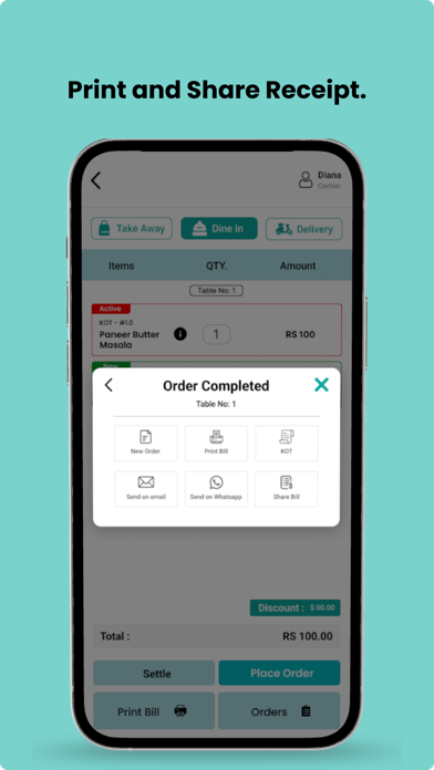 FoodChow - Restaurant POS Screenshot