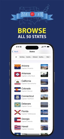 State By State - Americas 50 screenshot