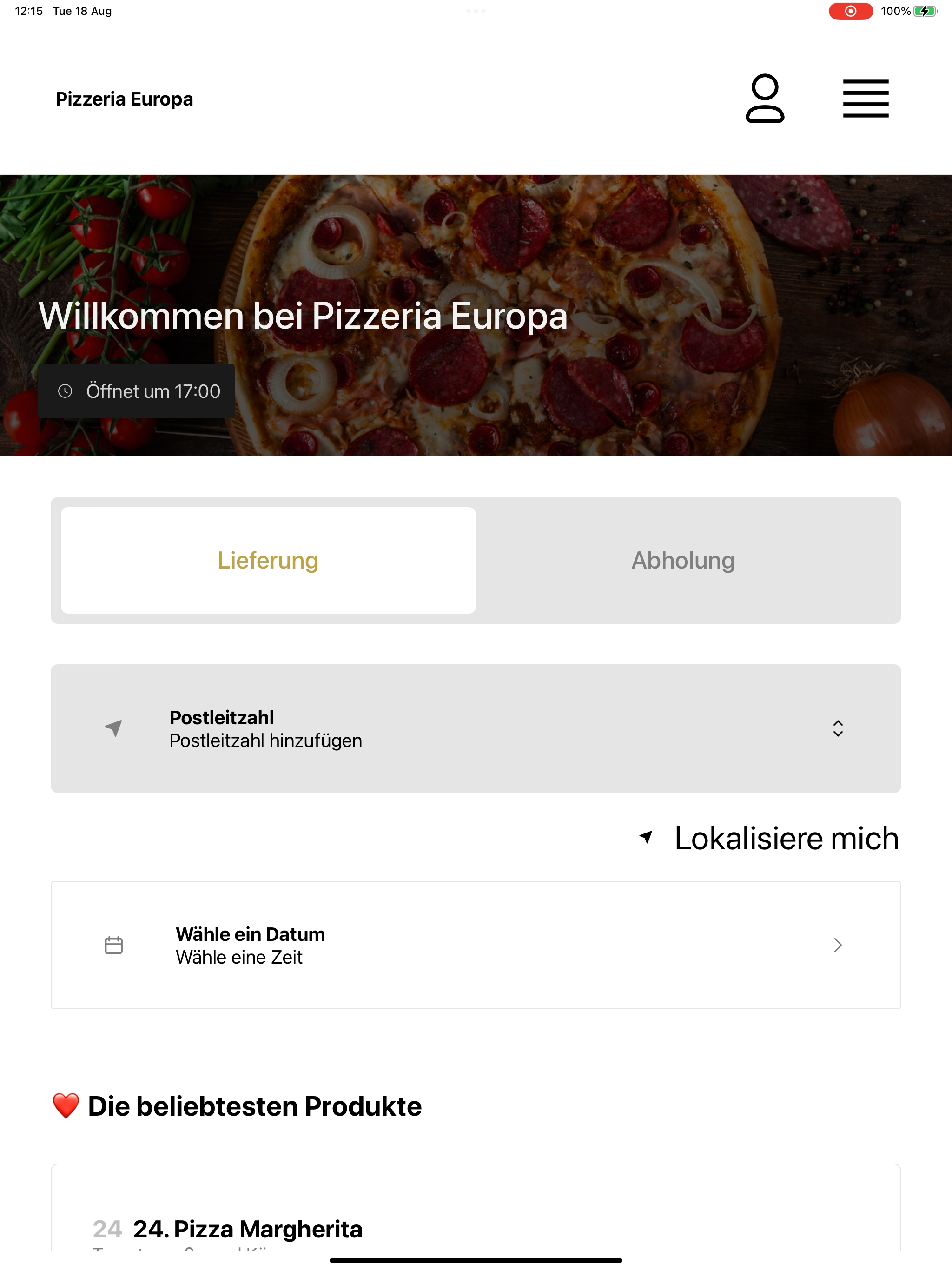 Pizzeria Europa Bad Kissingen screenshot 13