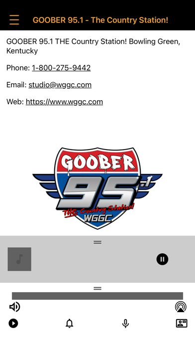 GOOBER 95.1 Screenshot