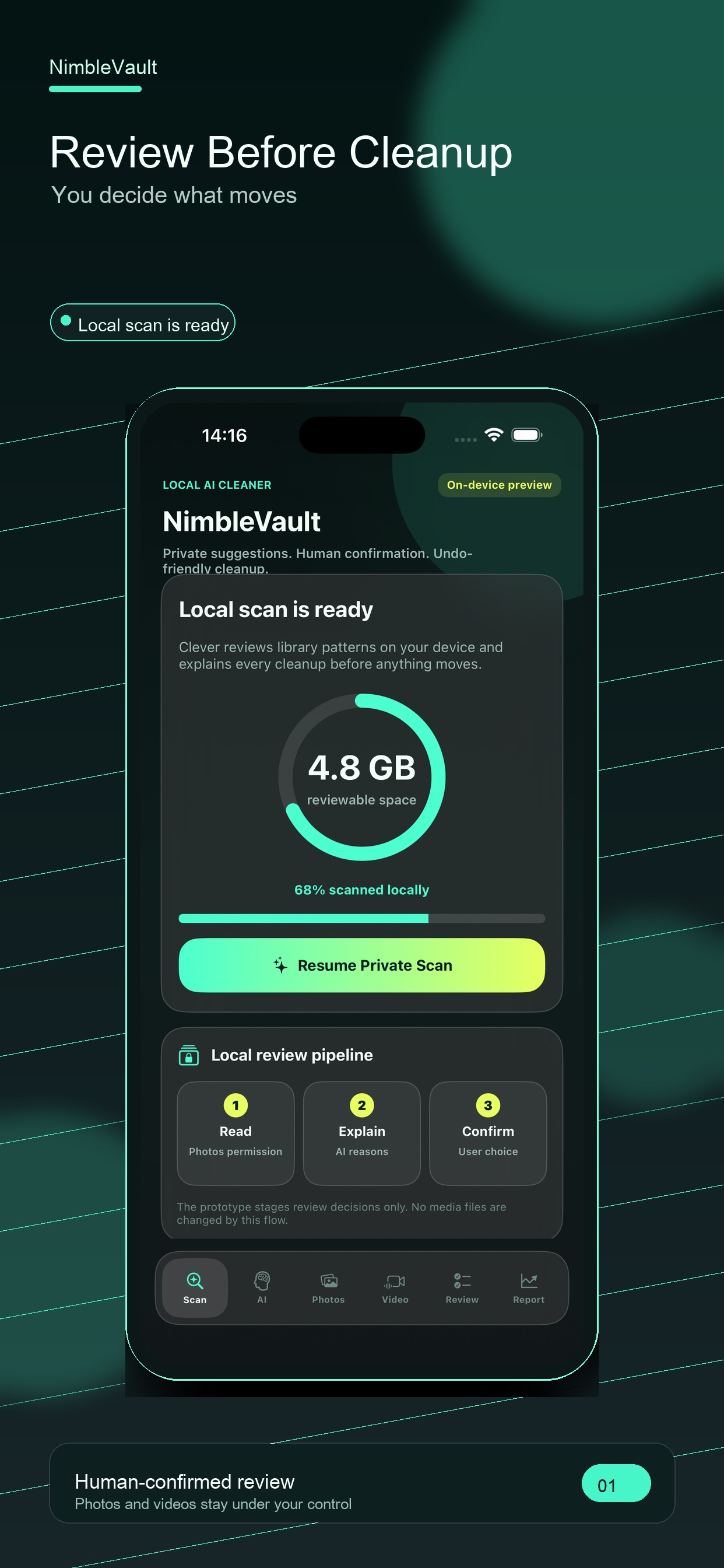 Screenshot 4 of NimbleVault