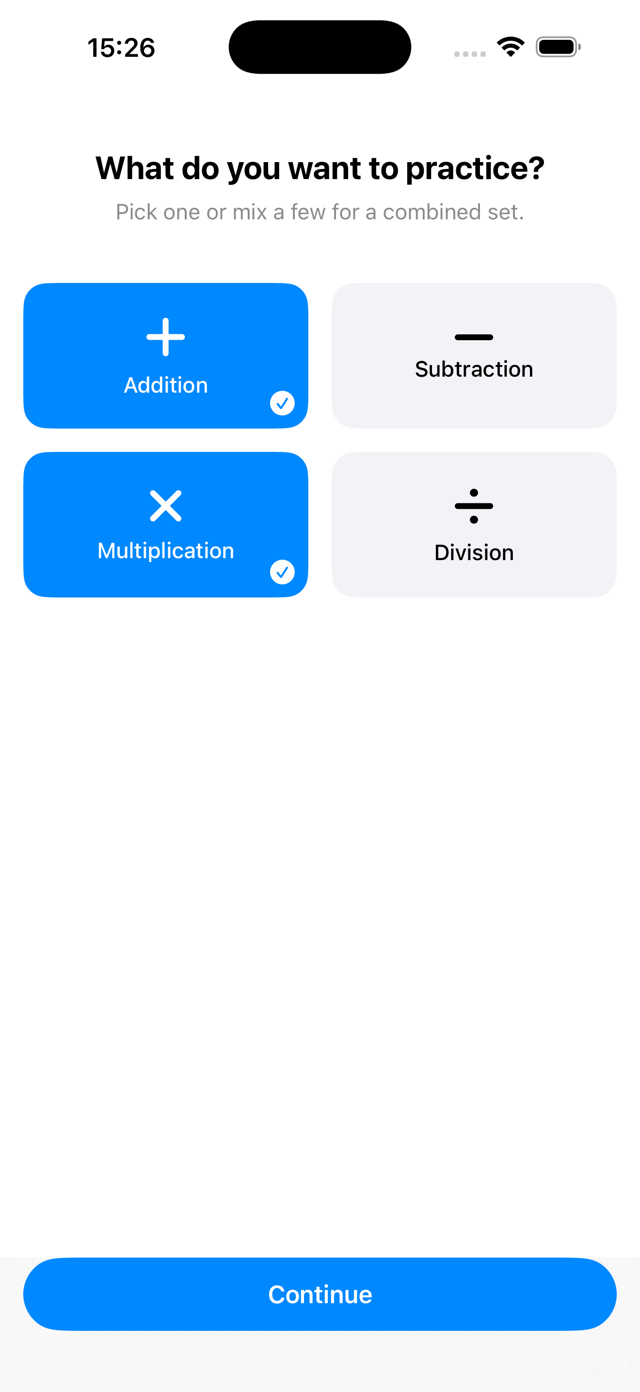 MindMathTrainer screenshot 5
