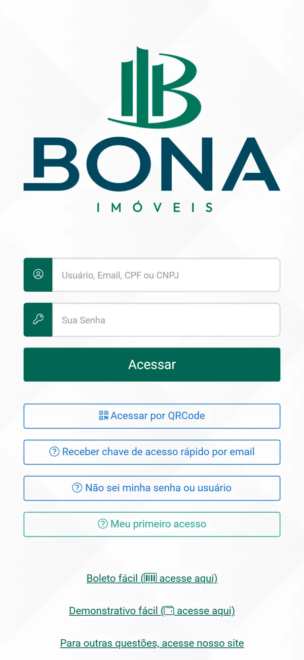 Screenshot #1 pour Bona Imóveis Digital