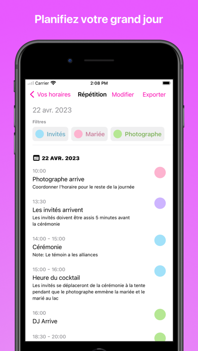 Screenshot #1 pour Créateur de Chronologie