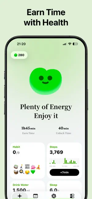 AppTime: Screen Time Control screenshot 1