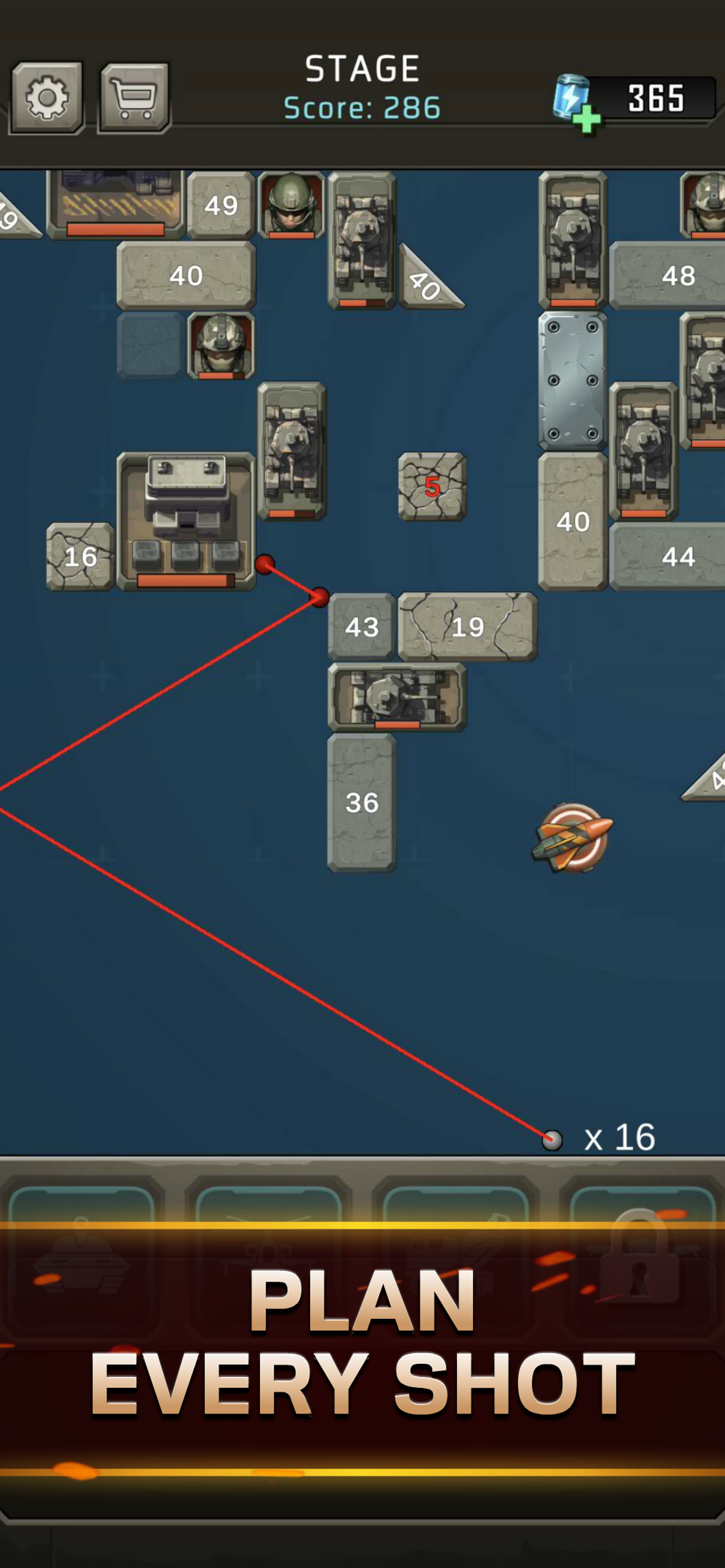 Warzone Brickout: War Shooter screenshot 3