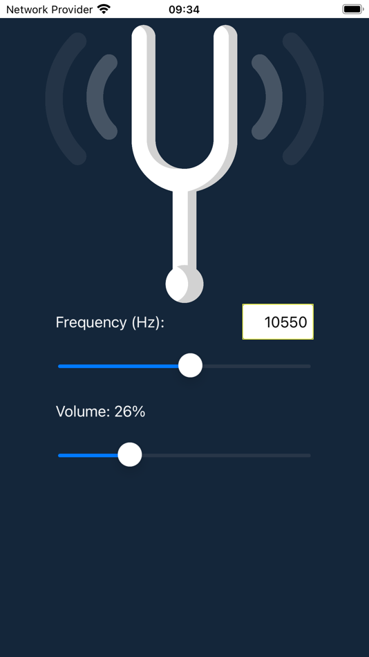 #10. Tuning Fork Pro 20 - 20000Hz (iOS) 由: Krzysztof Gwiazda