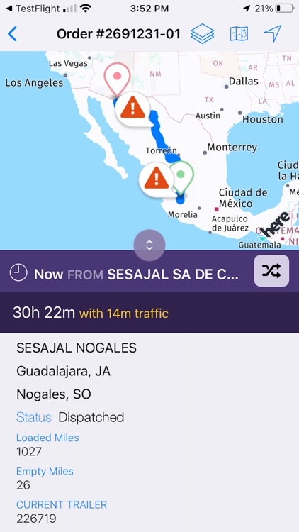 TransMex Mobile screenshot-3