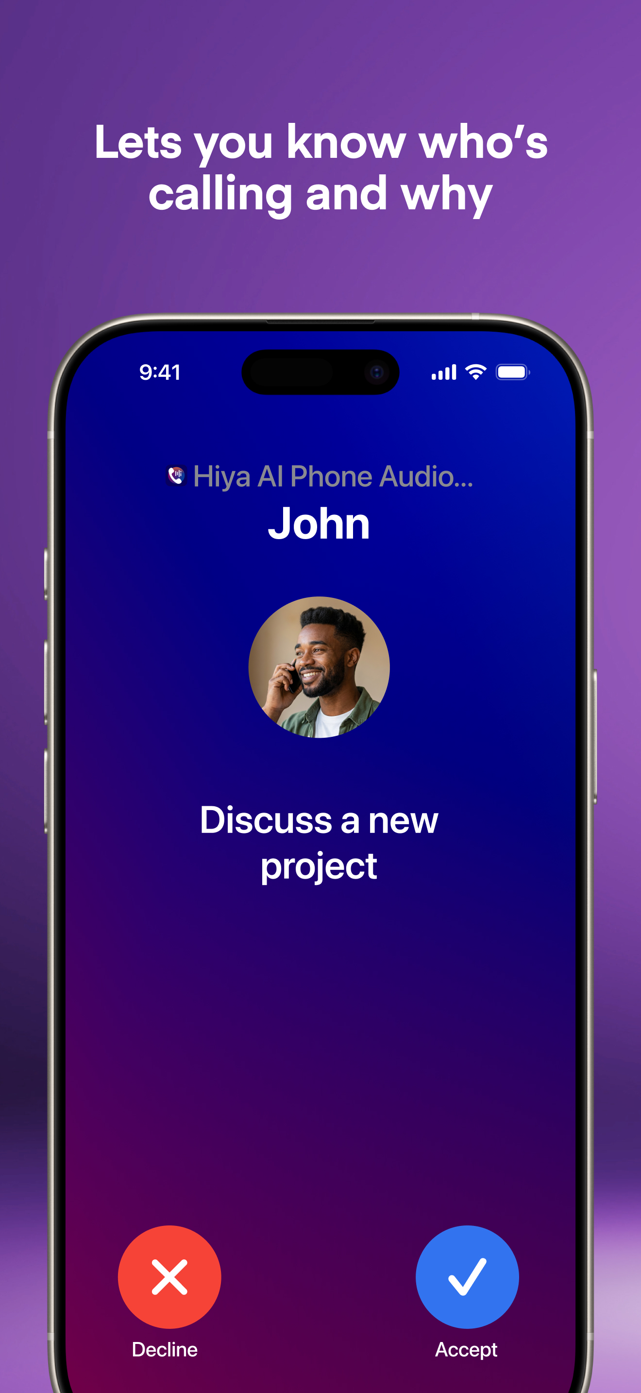 Hiya AI Phone & Call Assistant screenshot 3