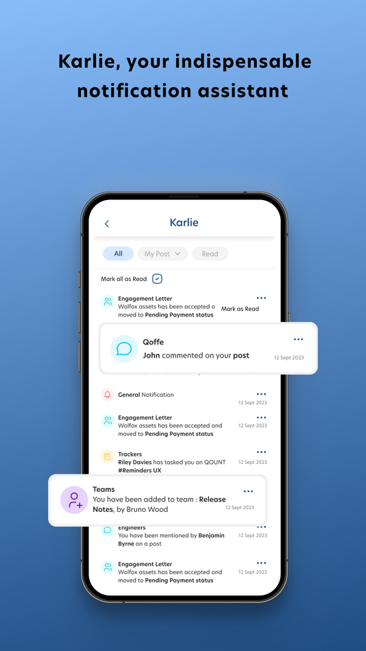 #5. Qount Wall (iOS) Podle: Qount Team