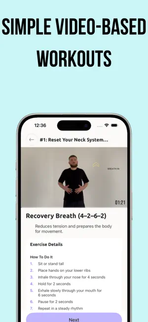 MoveReset: Posture Pain Relief screenshot 1