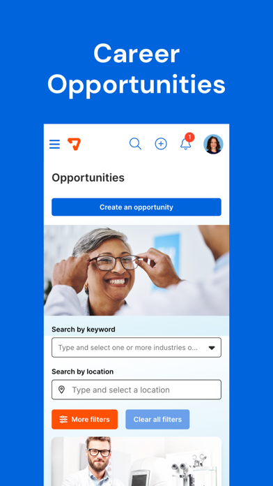 Optometry Edcelerate iPhone screenshot 2 - Social Networking app