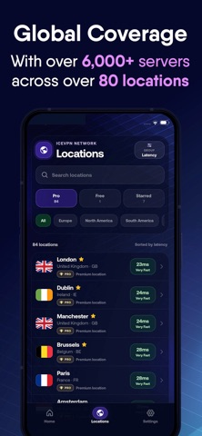 IceVPN - Secure & Fast VPN Screenshot 2 of 4