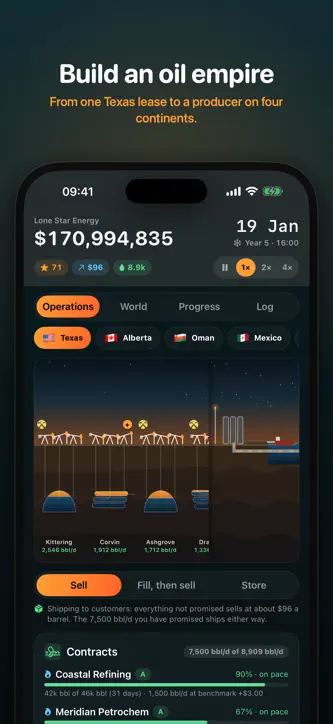 Oil Director: Tycoon Sim screenshot 1