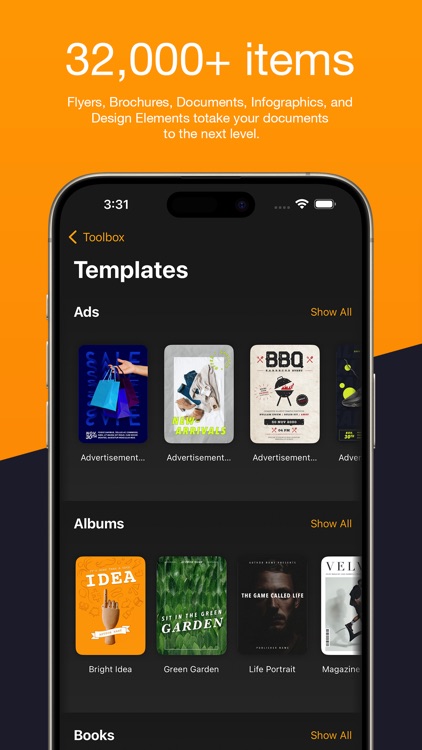 Toolbox for Pages: Templates