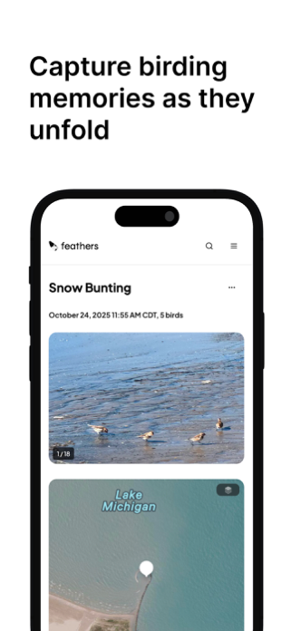 Feathers: Birding Field Notes Screenshot 1 of 8
