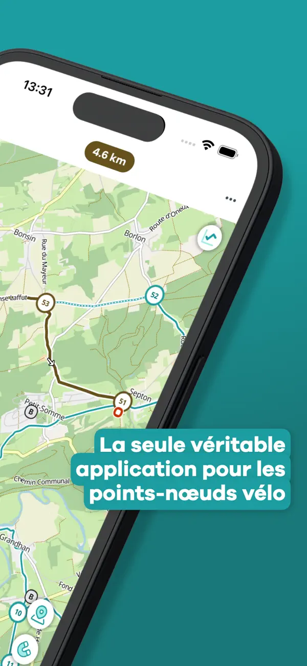 Screenshot #2 pour NodeMapp Bike