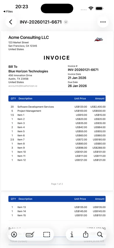 Invoice Generator Billing screenshot 3