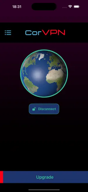 CorVPN: Free, Fast VPN Service screenshot 2