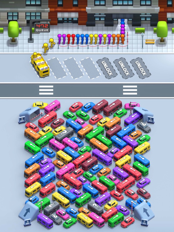Car Jam: Bus Aparcar Coches 3D screenshot 11