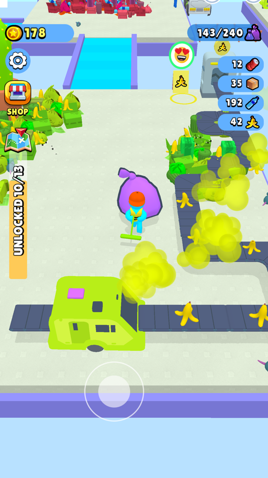 #3. Landfill Clean It Game! (iOS) Podle: Toonminator
