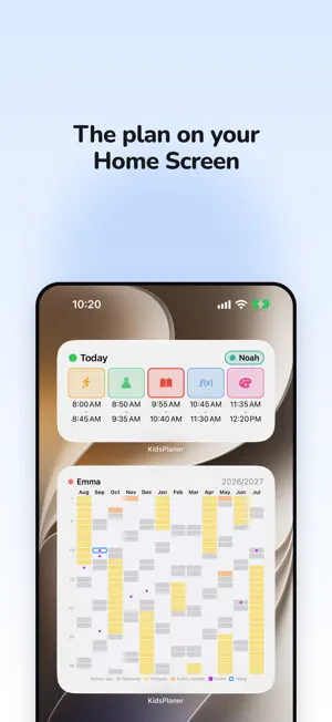 KidsPlaner: School Timetable screenshot 2